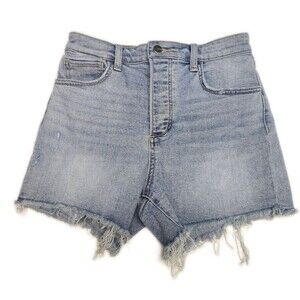 Joe's Jeans The Knisley high rise 4" inseam denim jean shorts, size 26